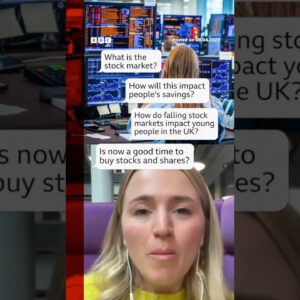 What is the stock market? #StockMarket #Stocks #DonaldTrump #Tariffs #BBCNews