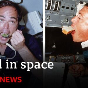 Mission to grow food in space to cut astronauts' eating bill | BBC News