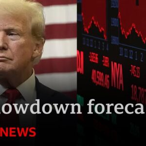 IMF slashes US growth forecast warning it will be hardest hit by Trump tariffs  | BBC News