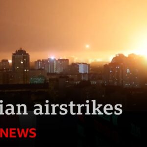 Trump makes rare criticism of Russia after deadly airstrikes on Ukraine capital | BBC News