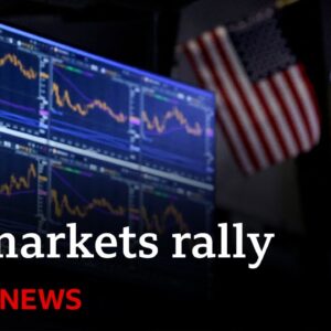 US markets bounce back as China-US trade war shows no signs of slowing | BBC News