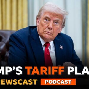 How is the UK and the rest of the world preparing for President Trump's tariff plan? | BBC Newscast