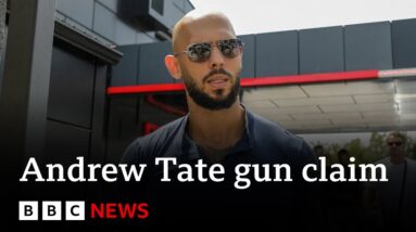 Andrew Tate accused of putting gun in woman’s face, court documents show | BBC News
