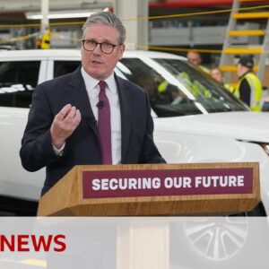 UK to relax electric car sales targets after Trump’s tariffs | BBC News