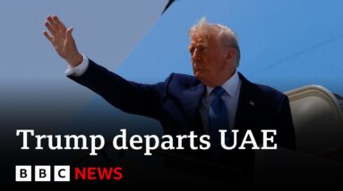 US President Donald Trump departs Middle East after trade deals | BBC News