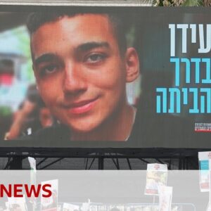 Hamas to release US-Israeli hostage in effort to reach Gaza ceasefire | BBC News