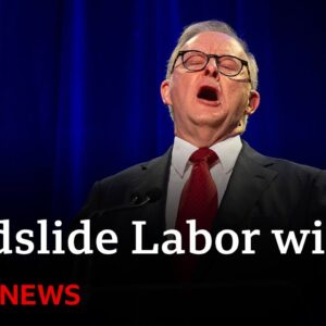 Australia PM Albanese makes comeback with landslide win | BBC News
