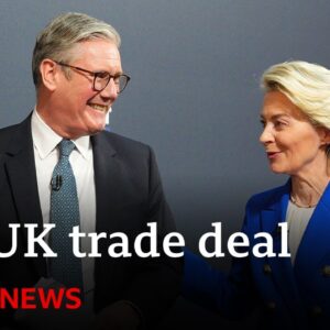 UK and EU reach new trade deal on food, fishing, defence and passport checks | BBC News
