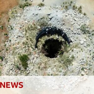 Child exploitation uncovered in illegal mines in South Africa | BBC News