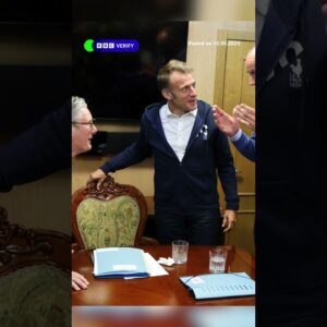 False claims about Europe leaders' cocaine on a train to Ukraine. #France #UK #Germany #BBCNews