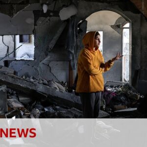 Israeli air strikes in Gaza kill at least 62 people overnight | BBC News