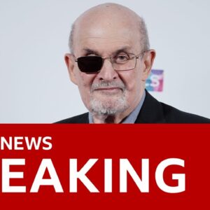 Salman Rushdie attacker sentenced to 25 years in prison | BBC News