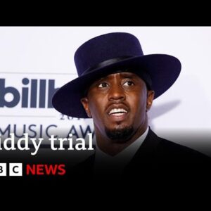 Sean 'Diddy' Combs arrives in court for sex-trafficking trial | BBC News