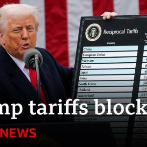 US trade court blocks Trump's sweeping tariffs | BBC News
