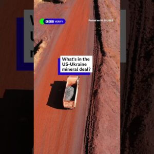 What's in the US-Ukraine mineral deal? #Ukraine #DonaldTrump #BBCNews