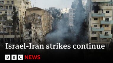 Iran missiles cause multiple casualties in Israel as Israeli strikes hit Tehran oil depot | BBC News