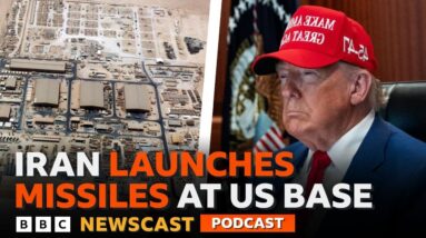 What next after Iran launches missiles at US airbase in Qatar | BBC Newscast