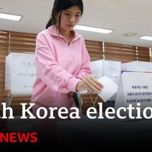 Record turnout in South Korea election after failed martial law bid  | BBC News