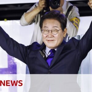 Opposition wins South Korean election after months of martial law chaos | BBC News
