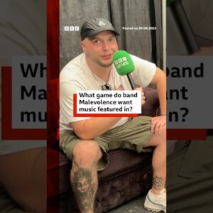 What video game do Malevolence want to appear on? #GTAVI #Gaming #DownloadFestival #BBCNews