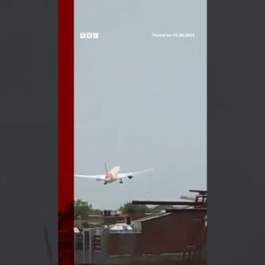 At least 200 killed as Air India plane to London crashes moments after take-off. #Ahmedabad #BBCNews