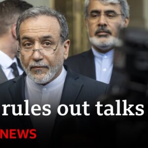 Iran FM warns US involvement would be 'very dangerous' as Israel targets commanders | BBC News