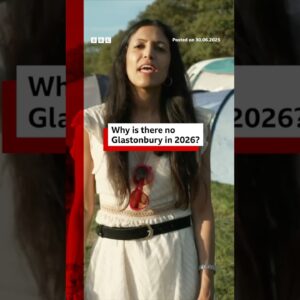 Why isn't Glastonbury Festival happening in 2026? #GlastonburyFestival #BBCNews