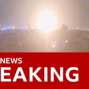 Israel announces strikes on Iran's nuclear sites as blasts heard across country | BBC News