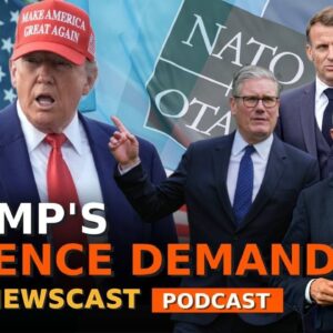 What is Donald Trump hoping to get from this NATO summit? | BBC Newscast