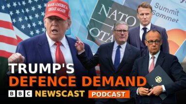 What is Donald Trump hoping to get from this NATO summit? | BBC Newscast