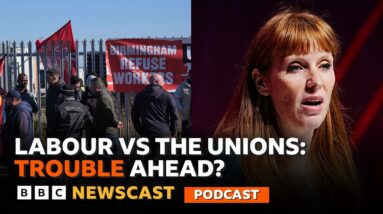 What does Angela Rayner's row with Unite mean for Labour government? | BBC Newscast