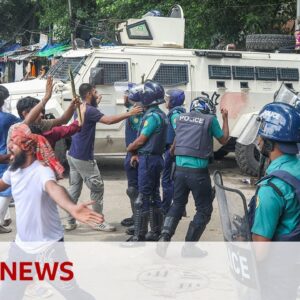 Ex-Bangladesh leader authorised deadly crackdown, leaked audio suggests | BBC News
