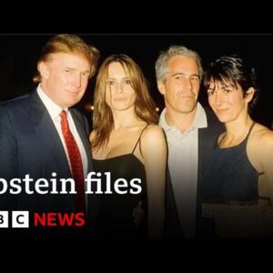 White House pushes back after reports Donald Trump is named in Epstein files | BBC News