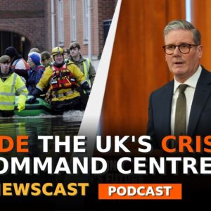 Inside the UK’s secret crisis command centre | BBC Newscast