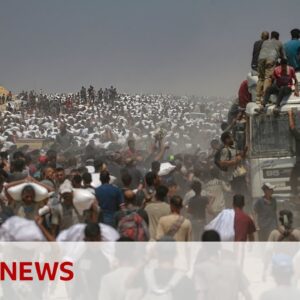 Israel begins 10-hour pause in military activity in Gaza | BBC News