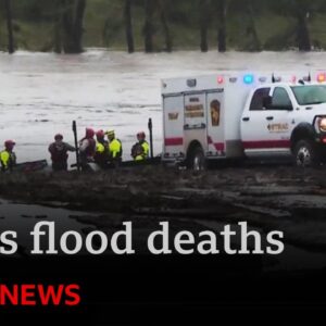 Linking Texas death toll to cuts in Weather Service is “depraved lie” says White House | BBC News