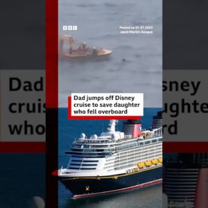 Disney praised the cruise crew for “their exceptional skills and prompt actions”. #Disney #BBCNews