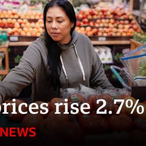 US inflation rises as tariffs push up prices |  BBC News