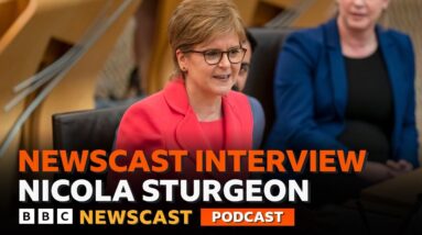 Nicola Sturgeon on her time as First Minster, Alex Salmond, and her sexuality | BBC Newscast