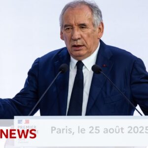 French PM François Bayrou calls confidence vote amid budget row | BBC News
