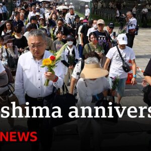 Hiroshima marks 80 years since atomic bomb dropped on city | BBC News