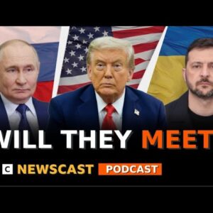 Will Presidents Trump, Zelensky and Putin meet to make a deal to end the Ukraine war? | BBC Newscast
