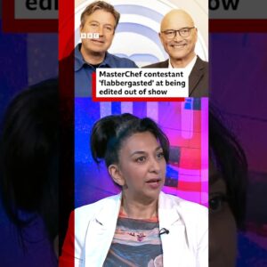 MasterChef contestant "flabbergasted" at being edited out of show. #MasterChef #BBCNews