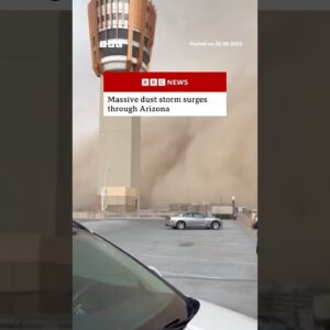 A massive dust storm has swept through parts of the US state of Arizona. #Arizona #BBCNews