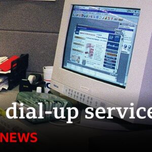 AOL ends dial-up service after more than 30 years | BBC News