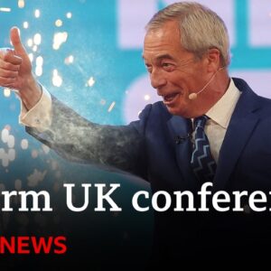 Reform UK must be ready for 'early' election, Nigel Farage says at party conference | BBC News