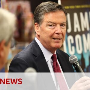 Former FBI director James Comey indicted on two charges | BBC News