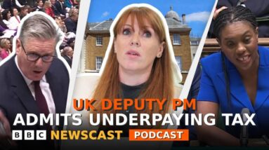 Why did the UK deputy PM Angela Rayner underpay stamp duty tax? | BBC Newscast