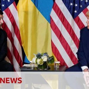 Kyiv can win all of Ukraine back from Russia, US President Donald Trump says | BBC News