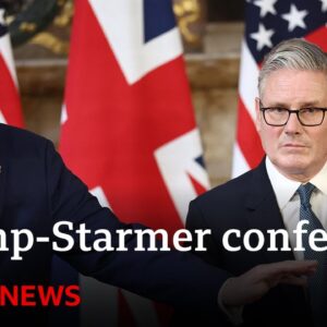 Trump says Putin 'let me down' as Starmer calls for 'extra pressure' on Russian leader | BBC News